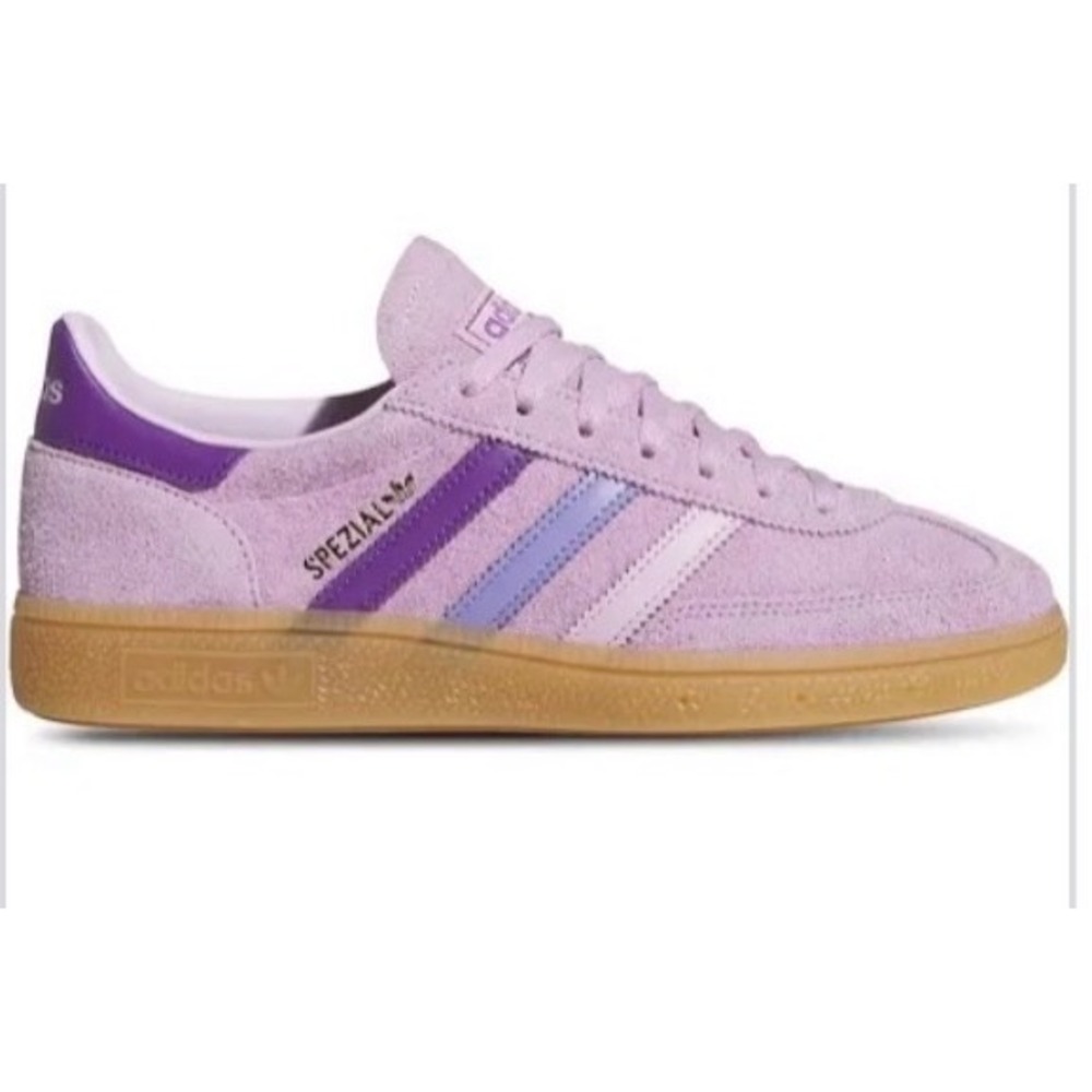 Adidas Handball Spezial W Lilac Purple Suede Gum Sole JP8753 Womens 7 NEW